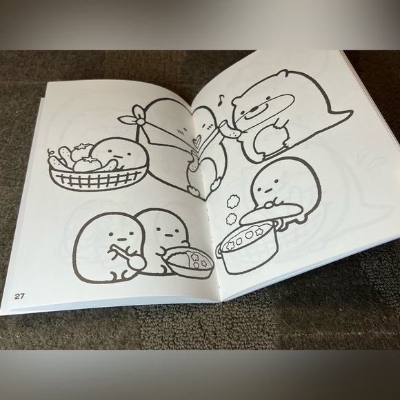 Sumikkogurashi Coloring Book Officially Licensed San-X Japan Exclusive Nurie A5 - Picture 10 of 12